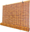 Outdoor Reed Roller Blinds, Patio Reed Blinds, Roman Roller Blinds, Porch by BAYUE