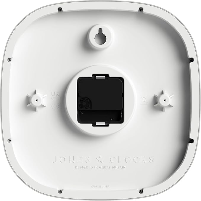 JONES CLOCKS® Marvel Wall Clock | Modern Retro Rounded Square Clock | 10 inch | - Image 6