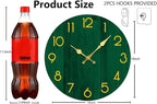 Wall Clock, Modern Wall Clocks Battery Operated, Silent Non Ticking Clock - Image 3