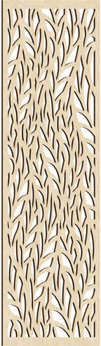 Ortonville Decorative Pierced Fretwork Wood Wall Panels, 25 3/8"W x 64 3/8"H x by EkenaMillwork