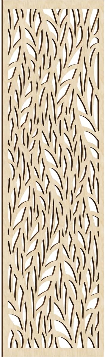 Ortonville Decorative Pierced Fretwork Wood Wall Panels, 25 3/8"W x 64 3/8"H x by EkenaMillwork