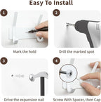 GWAAZXGZ Coat Rack Wall Mount Hooks - Image 7