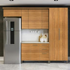 COSNIGHT 15.7" ×590" Wood Grain Wallpaper Peel and Stick Vinyl Film Self - Image 4
