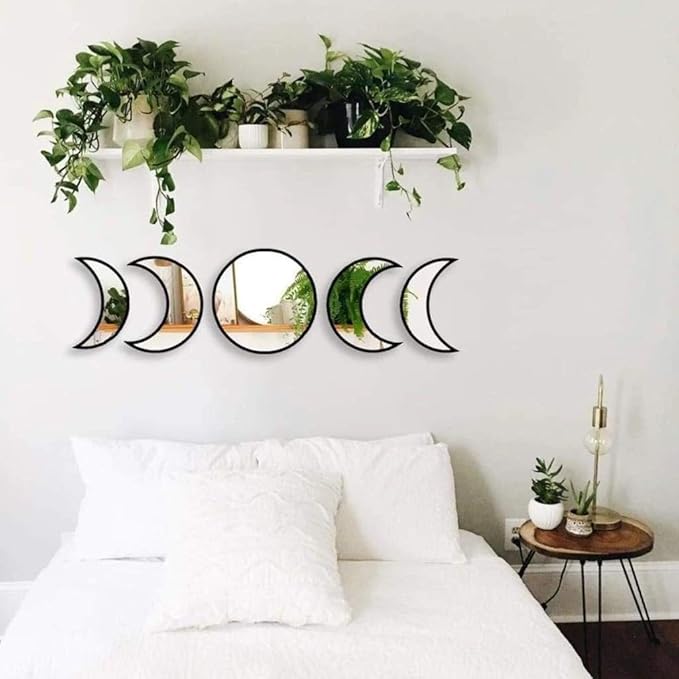 5 Pieces Scandinavian Natural Decor Acrylic Wall Decorative Interior Design - Image 5