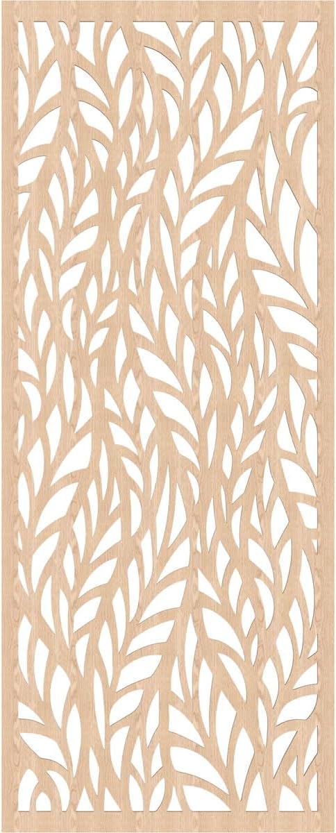 Ortonville Decorative Pierced Fretwork Wood Wall Panels, 29 3/8"W x 74 3/8"H x - Image 2