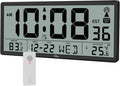 WallarGe Atomic Clock with Indoor Outdoor Temperature by WallarGe
