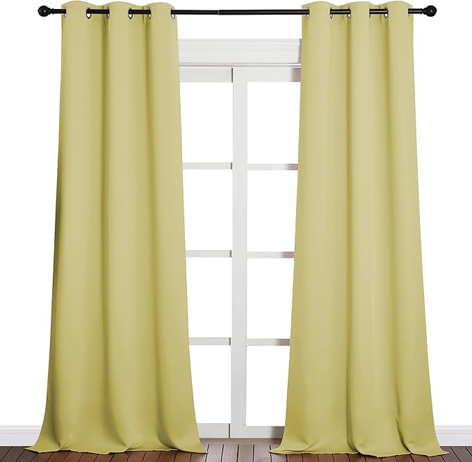 NICETOWN Patio Glass Door Blackout Curtains - Image 2