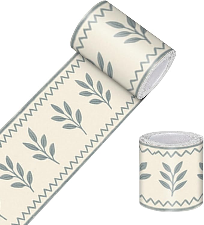 HOMETITUTE Wallpaper Border Peel and Stick Decorative Wall Trim Self Adhesive by HOMETITUTE