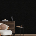 Black and Gold Peel and Stick Wallpaper Slight Velvety Feeling Woven Fabric - Image 4