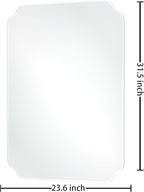 Bathroom Mirrors for Over Sink, Frameless Mirrors for Wall, 24x32 Inch Beveled - Image 7