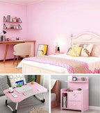 118"x17.7" Pink Peel and Stick Wallpaper Solid Color Contact Paper - Image 4