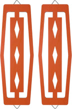 CroBlissful 2 Pcs Modern Mid Century Wall Art Wood Mid Century Elegance Decor by CroBlissful
