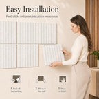 Large Cork Boards for Walls – 48" x 36" Self Adhesive Felt Wall Tiles - Image 4