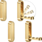 4PCS Folding Coat Hooks, Heavy Duty Wall Hooks Made of Zinc Alloy, Foldable by XSGTZMJ