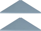 evron Corner Mounting Shelf Set of 2 – Easy to Install Floating Wall Shelves by evron