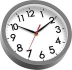 AKCISOT Wall Clock 8 Inch Silent Non-Ticking Modern Clocks Battery Operated - Image 9