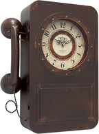Abdurey Retro Old Telephone Wall Clock by Abdurey