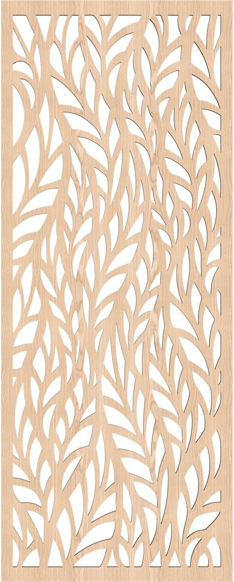 Ortonville Decorative Pierced Fretwork Wood Wall Panels, 15 3/8"W x 39 3/8"H x - Image 4