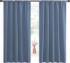 NICETOWN Blackout Curtains for Living Curtains, Window Treatment Blackout - Image 2