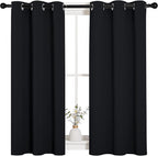 NICETOWN Halloween Bathroom Blackout Curtains and Drapes by NICETOWN