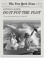 noxozoqm Black and White Fashion Hot Girl Poster Fun Do It by Unknown