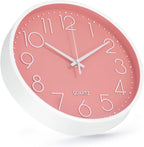 Wall Clock Non-Ticking Silent Modern Simple Style Round Decor Clock - Image 2