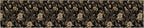 Brown Floral Wall Border 196x4 Inch Peel and Stick Vintage Botanical Wallpaper - Image 8
