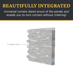 AZ Faux High-Density Polyurethane Faux Stone Flush Outside Corner - Image 7