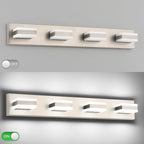 SOLFART Bathroom Light Fixtures Brushed Nickel Vanity Lights - Image 6