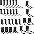 Slat Wall Accessories 28 PCS Garage Hooks Heavy Duty Slatwall Panel Hook by FRAYSCENT