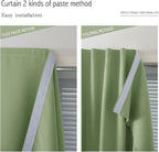 Portable Light Blocking Curtains Self-Stick Design, Removable Adhesive Window - Image 6