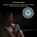 WallarGe Night Light Wall Clock - Image 7