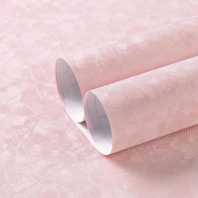 Yasinet 196.8×17.3" Pink Peel and Stick Wallpaper, Ultra-Strong Adhesion Wall - Image 9