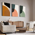 MPLONG Wall Art, Frame Canvas Wall Art Set, Striking Modern Minimalism by MPLONG
