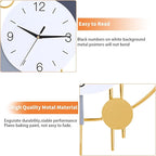Dankeit Wall Clock, Silent Quality Quartz Battery Operated - Image 5
