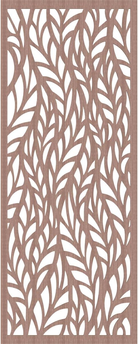 Ortonville Decorative Pierced Fretwork Wood Wall Panels, 33 3/8"W x 84 3/8"H x - Image 4
