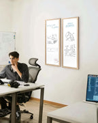 Dry Erase Board for Wall, Large Magnetic Whiteboard, for Office/School/Home - Image 7