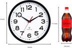 Roymnie Atomic Wall Clock 14 Inch, Modern Clock Battery Operated Classic Analog - Image 3