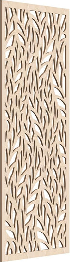 Ortonville Decorative Pierced Fretwork Wood Wall Panels, 19 3/8"W x 49 3/8"H x by EkenaMillwork