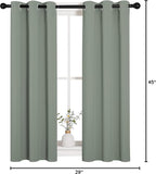 NICETOWN Bedroom Curtain Panels Blackout Draperies, Thermal Insulated Solid - Image 10