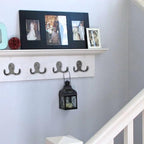 ZAYBOD Heavy Duty Wall Mounted Black Coat Hooks, mudroom Hooks, Backpack Hooks - Image 7