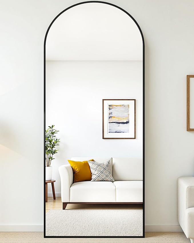 Suidia 58"x21" Arched Full Length Mirror - Image 3