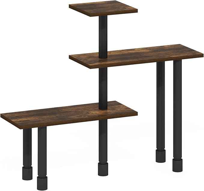 Furinno Turn-N-Tube Kitchen Countertop Organizer, 3-Tier Corner Countertop - Image 6