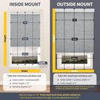 Motorized Blinds with Remote, Grasscloth Fabric Smart Blinds with Valance Cover - Image 2