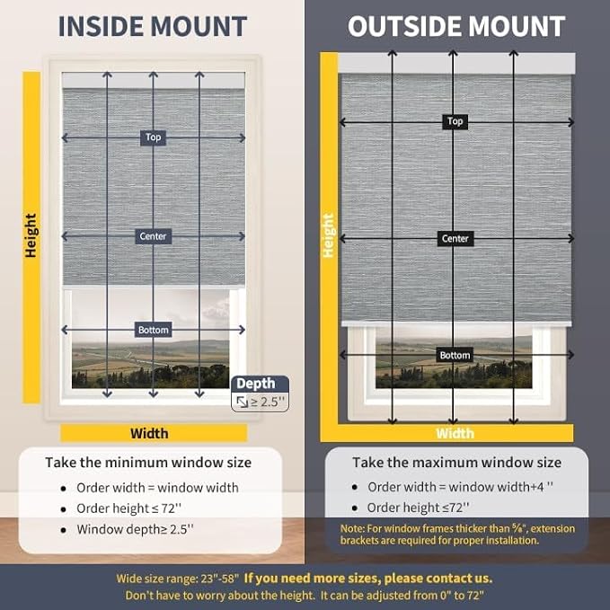 Motorized Blinds with Remote, Grasscloth Fabric Smart Blinds with Valance Cover - Image 2
