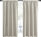 NICETOWN Blackout Curtains for Living Room, Darkening Window Curtain Panels - Image 2