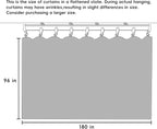 Hoeflife Room Divider Curtains Blackout Floor to Ceiling Curtain - Image 7