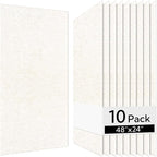 Olanglab Acoustic Wall Panels 10 Pack, 48 x 24 per Acoustic Panels Sound by Olanglab