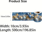 Ocean Starfish Wall Border 196x4 Inch Peel and Stick Coastal Beach Seashell - Image 8