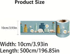 Coastal Wallpaper Border 196x4 Inch Peel and Stick Wall Border Self Adhesive - Image 4